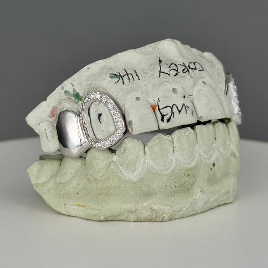 Open Face Diamond Fang + Solid Cap Molar