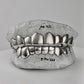 Solid Gold Grillz (White, Yellow, Rose Gold Options)