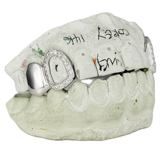 Open Face Diamond Fang + Solid Cap Molar